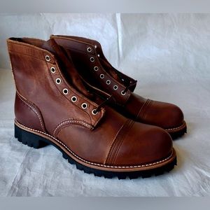 Red Wing x Brooks Brothers 4556 Heritage Iron Ranger Boots Size 9